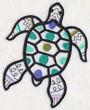 Sea Turtle 3 (Blackwork) - Image 3