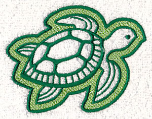 Sea Turtle (Embossed) - Image 4