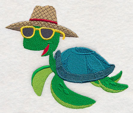 Sea Turtle in Sunglasses - Image 3