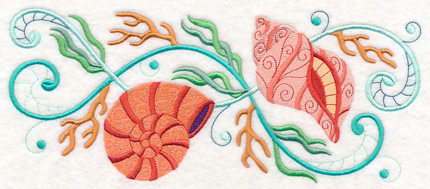 Seashell Potpourri Border - Image 5