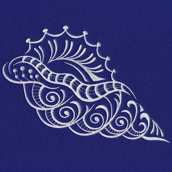 Seashell (Whitework) - Image 2