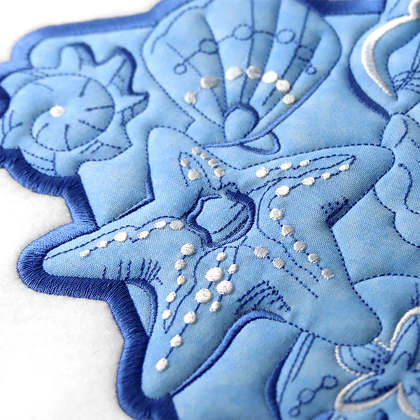 Seashells by the Seashore (Batting Applique) - Image 2