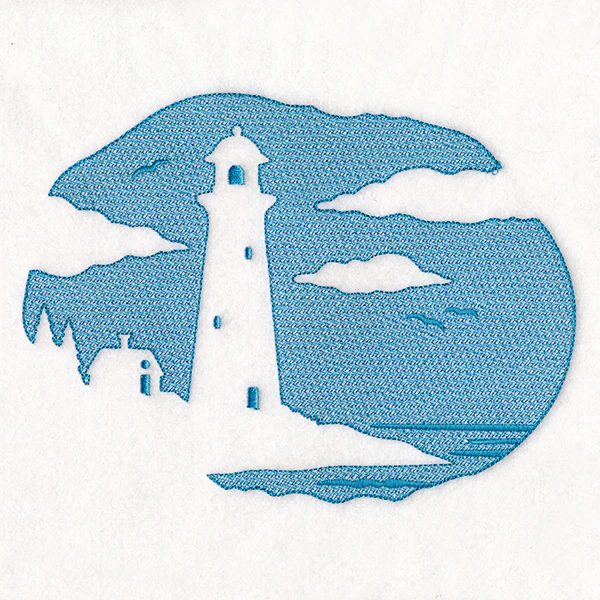 Seaside Lighthouse (Embossed) - Image 3