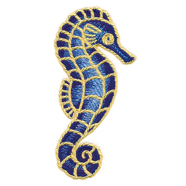 Seaside Treasures - Seahorse (Applique) - Image 3