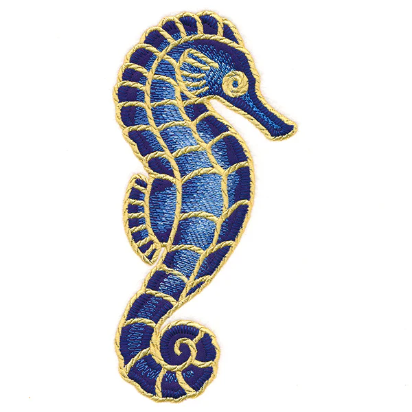 Seaside Treasures - Seahorse (Applique) - Image 4