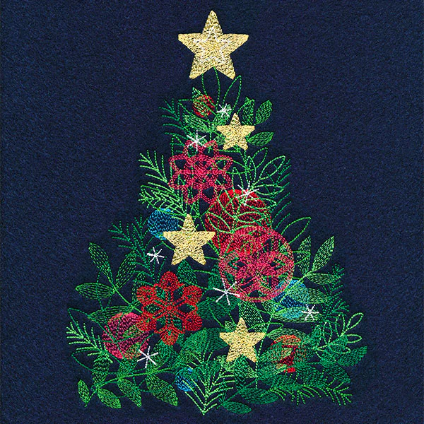 Season's Botanicals Christmas Tree