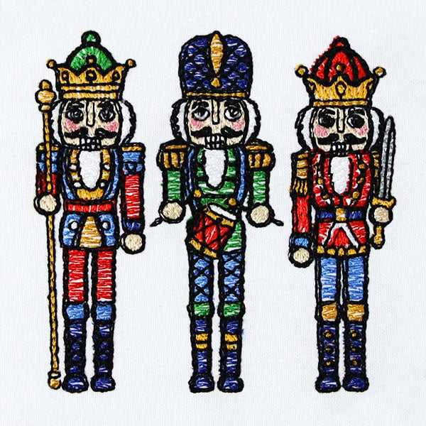 Season's Greetings Nutcracker Trio - Image 5