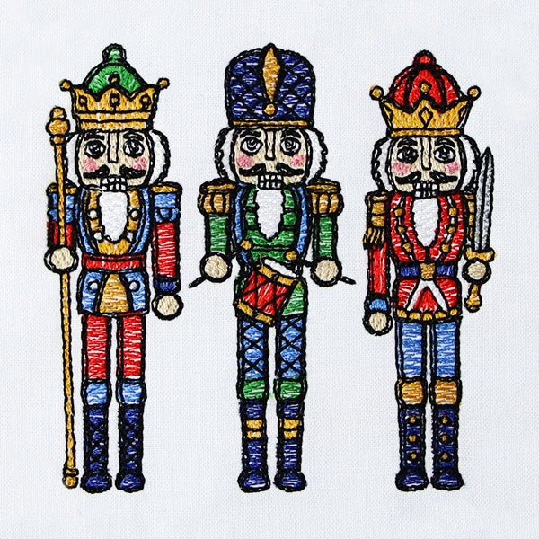 Season's Greetings Nutcracker Trio - Image 9