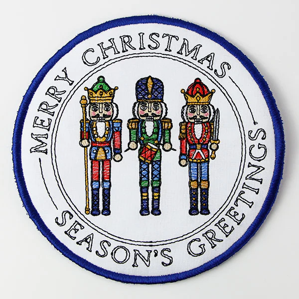 Season's Greetings Nutcracker Trivet (In-the-Hoop) - Image 2