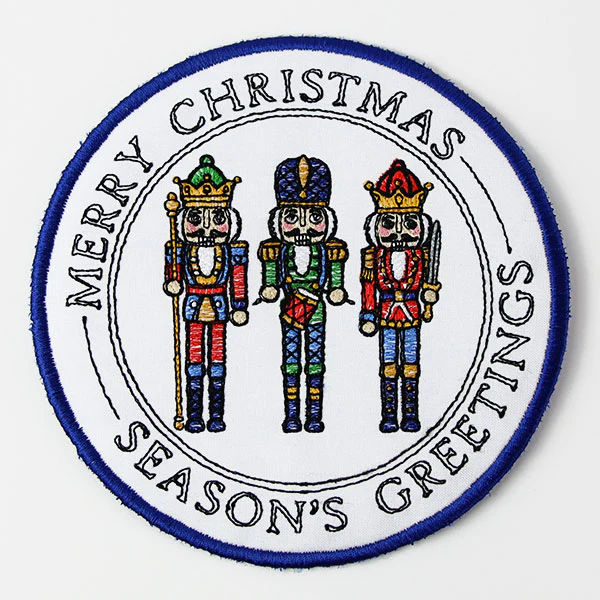 Season's Greetings Nutcracker Trivet (In-the-Hoop) - Image 4