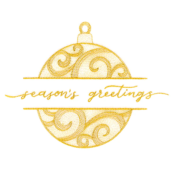 Season's Greetings Ornament - Image 2