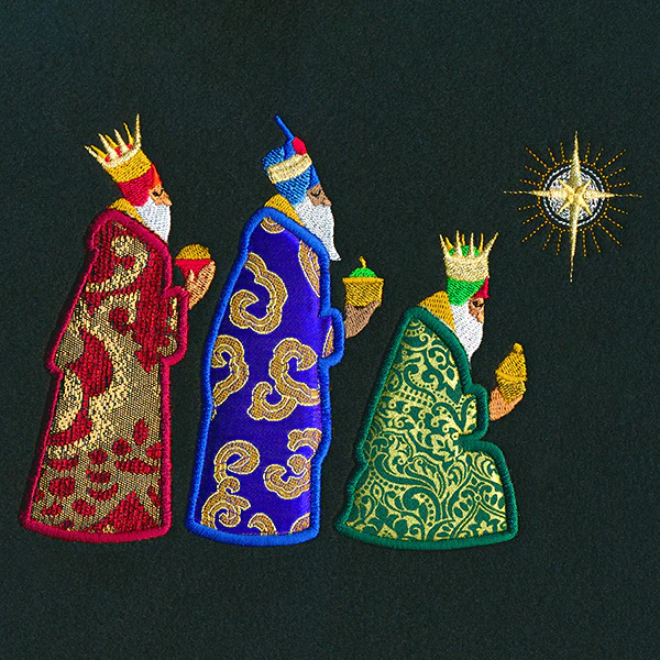 Seeking Wise Men (Applique) - Image 3