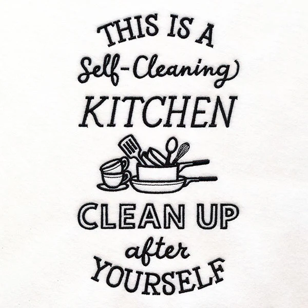 Self-Cleaning Kitchen, Clean Up After Yourself - Image 2
