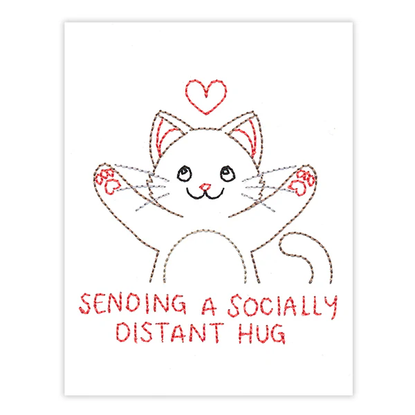 Sending a Socially Distant Hug (Cardstock) - Image 2