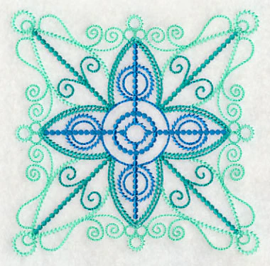 Sensational Medallion Square (Candlewicking) - Image 4