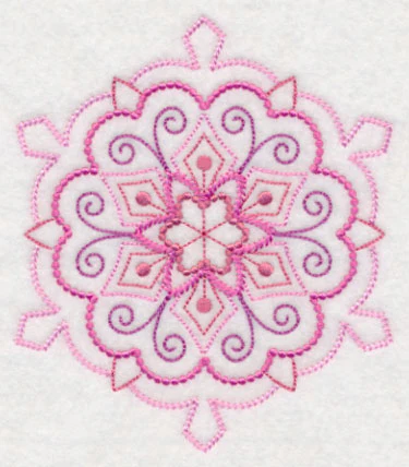 Sensational Snowflake Fancy (Candlewicking) - Image 3
