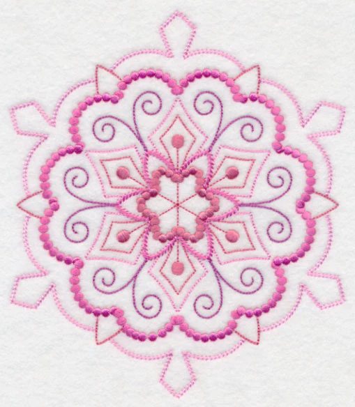 Sensational Snowflake Fancy (Candlewicking) - Image 5