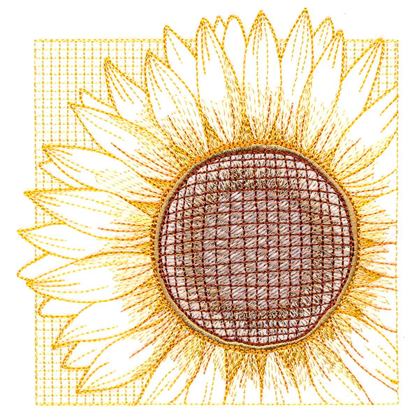 Sensational Sunflower (Trapunto) - Image 7