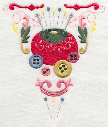 Sew Crafty Bunting - Pincushion - Image 4