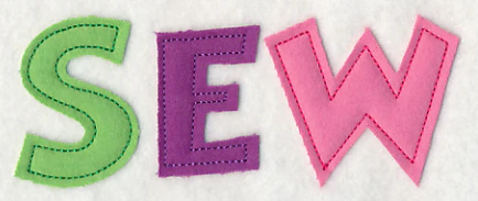 Sew (Crafty Cut Applique) - Image 2