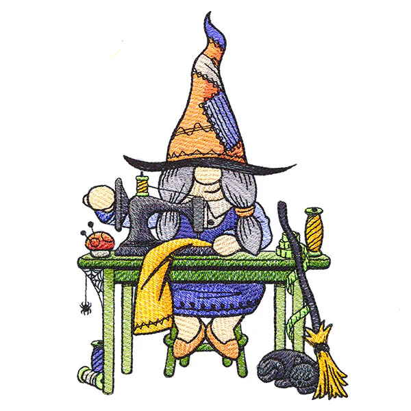 Sew Cute Gnome Witch - Image 3
