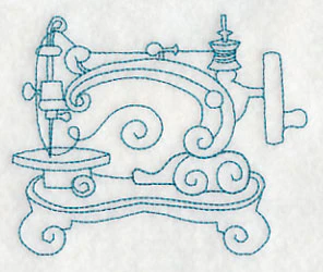 Sew It Seams Machine 1 (Redwork) - Image 3
