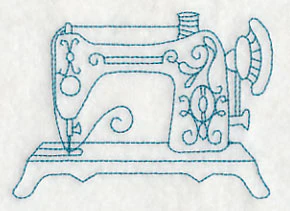 Sew It Seams Machine 3 (Redwork) - Image 3