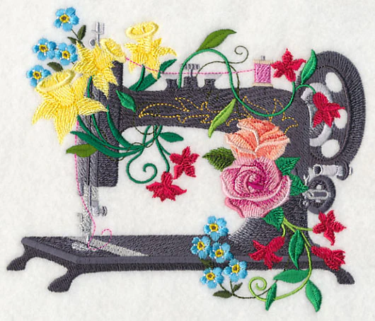 Sewing Machine Blooms - Image 2