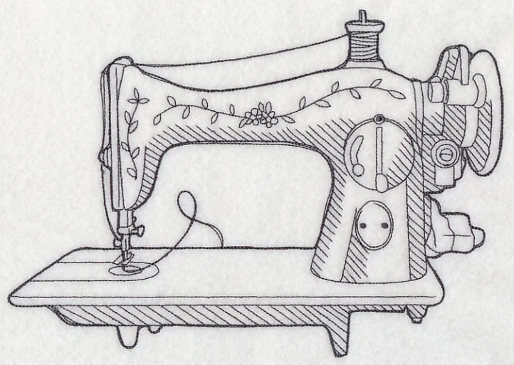 Sewing Machine Etching - Image 5