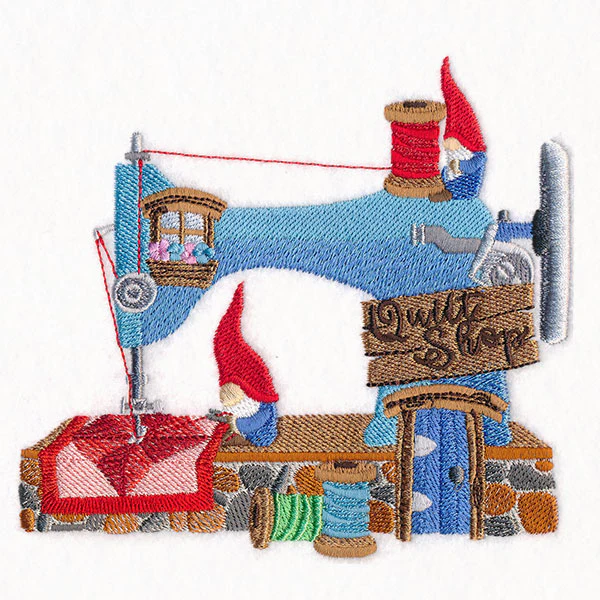 Sewing Machine Gnome House - Image 3