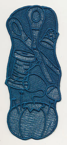Sewing Supplies Bookmark (Lace)