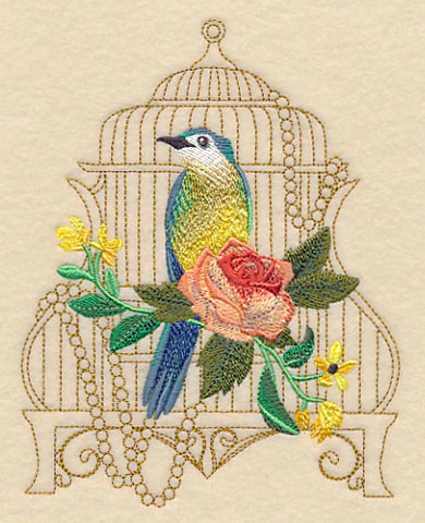 Shabby Chic Birdcage - Image 3