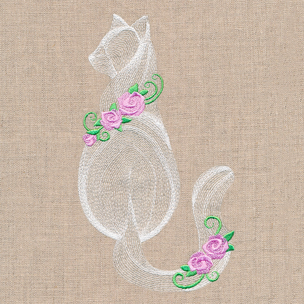 Shabby Chic Cat