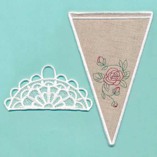 Shabby Chic Scissors Case (In-the-Hoop) - Image 2