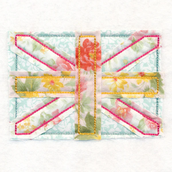Shabby Chic Union Jack (Crafty Cut Applique) - Image 4