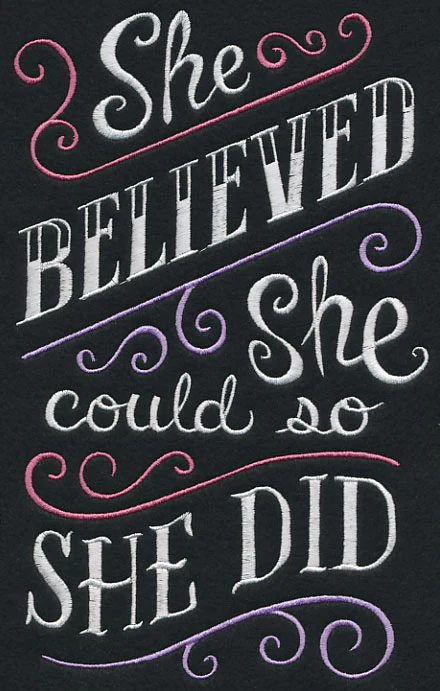 She Believed She Could So She Did - Image 2