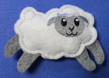 Sheep Stuffie (In-the-Hoop) - Image 3