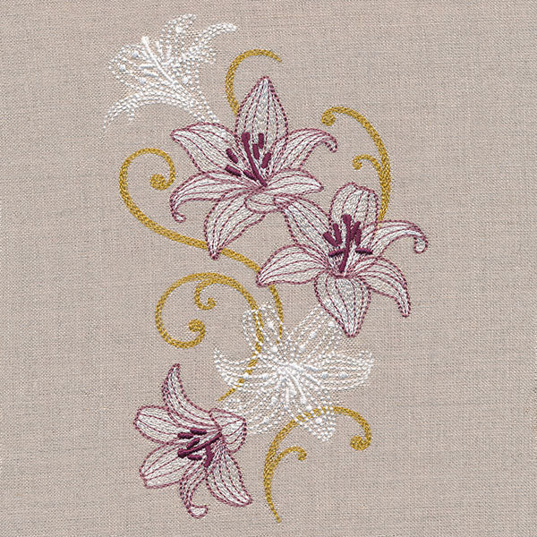Sheer and Elegant Lilies - Image 7