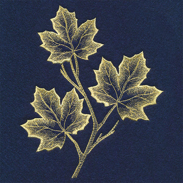Sheer Autumn Maple Leaves Feature - Image 4