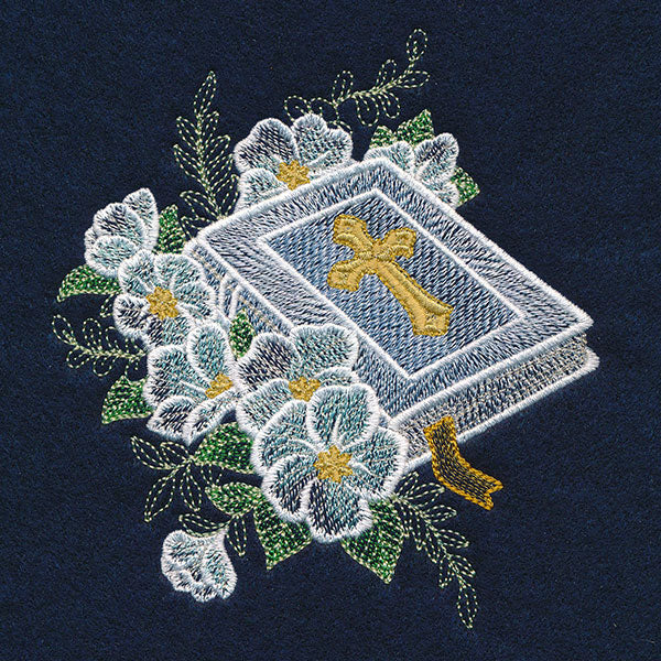Sheer Delights Lenten Roses & Bible - Image 3