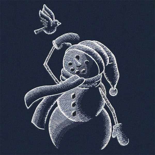 Sheer Winter Wonder Snowman - Image 2
