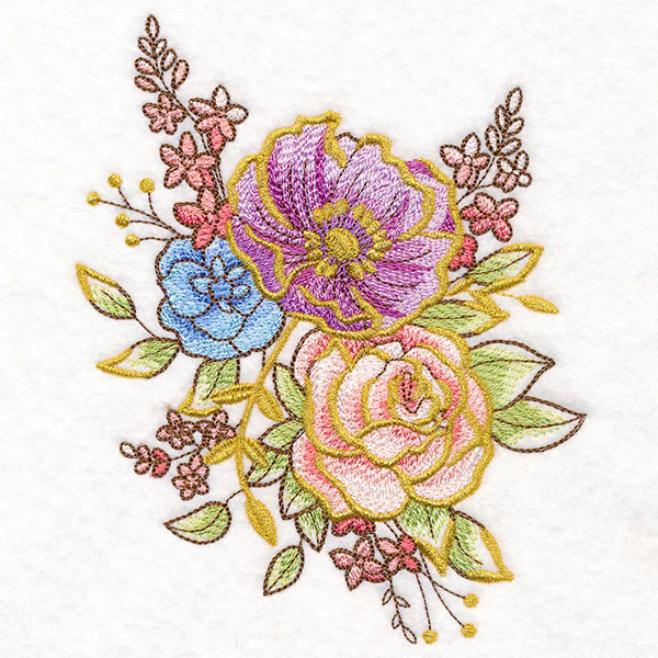 Shimmering Anemone and Rose Feature - Image 3