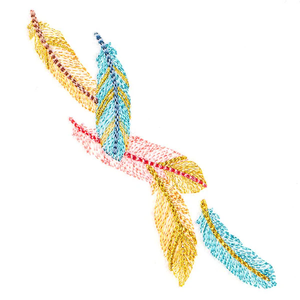 Shimmering Feathers Cascade - Image 7