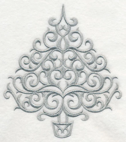 Shimmering Filigree Christmas Tree - Image 2