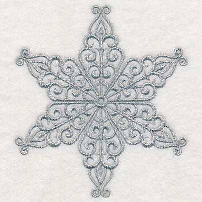 Shimmering Filigree Snowflake - Image 3