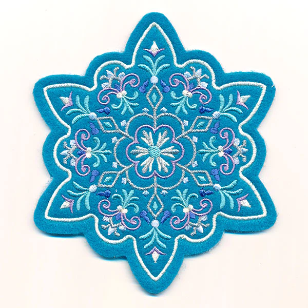 Shimmering Snowflake (In-the-Hoop)
