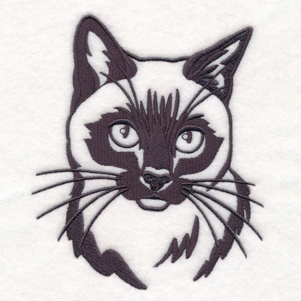 Siamese Cat Silhouette - Image 2