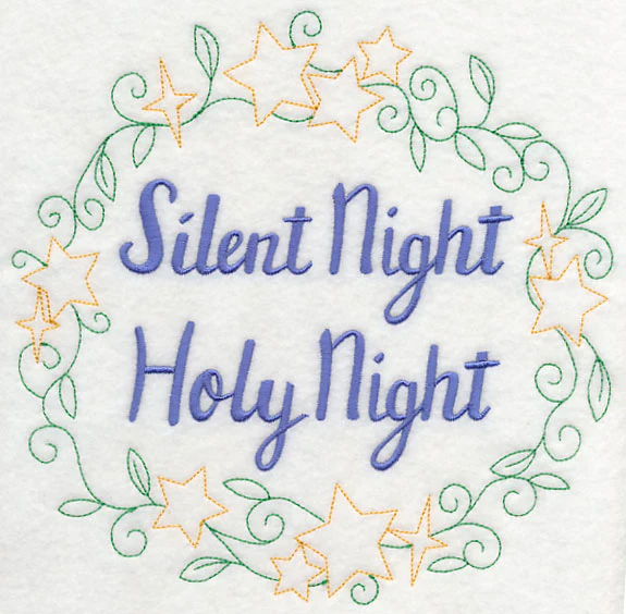 Silent Night, Holy Night Wreath - Image 6