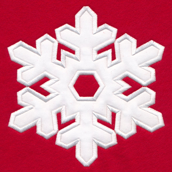 Silhouette Snowflake (Applique) - Image 2