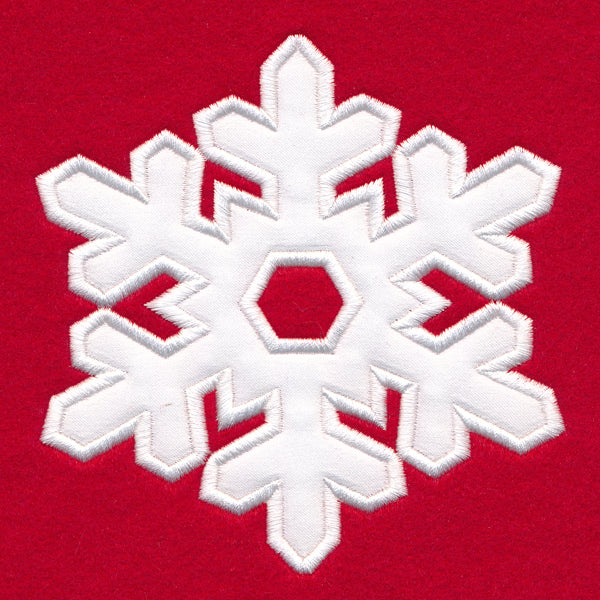 Silhouette Snowflake (Applique) - Image 4